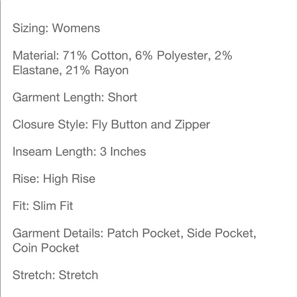 Levis high rise denim shorts - Picture 8 of 8